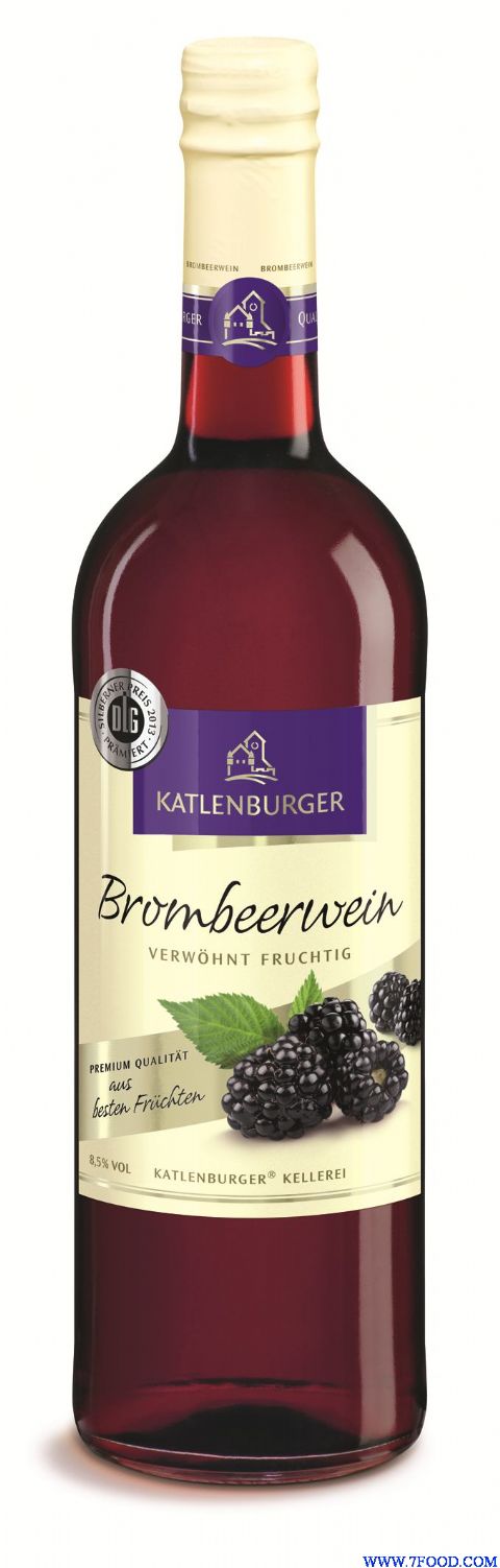 德国卡特伦堡（katlen）黑莓浆果酒