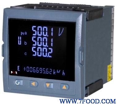 虹润电力仪表NHR-3500系列液晶综合电量集中显示仪