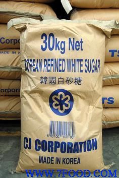 雪花牌韩国白砂糖、精制白砂糖