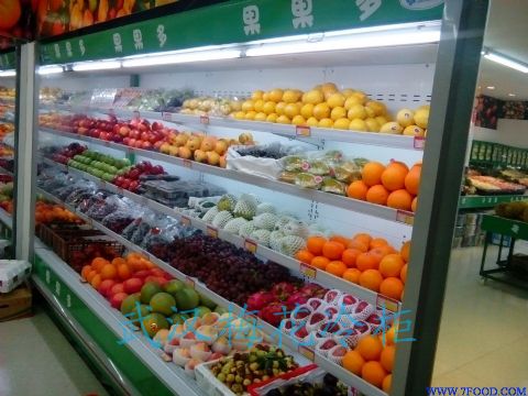 武汉水果超市风幕柜
