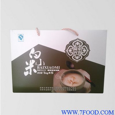 吉林市乌拉四海米业-精品包装白小米