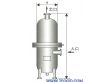 压缩空气专用精密过滤器油水分离器高效除油器