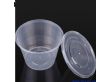 快餐碗塑料碗带盖外卖汤碗一次性打包碗1500ml（TZ-19）