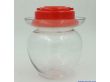 专利环槽塑料泡菜坛子瓶（1L）