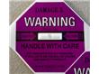 全英文防震标签（紫色）