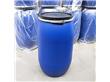 敞口200L法兰塑料桶200升铁箍塑料桶山东鹏腾供应